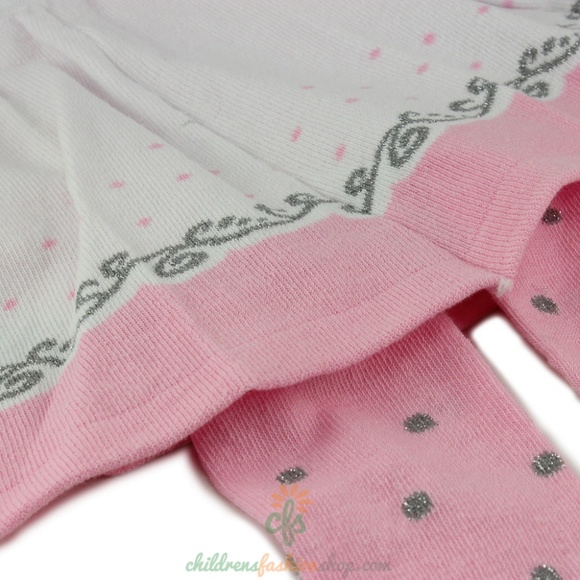 Girls Cotton Tights with Skirt (RASP A) - Picture 2 of 2